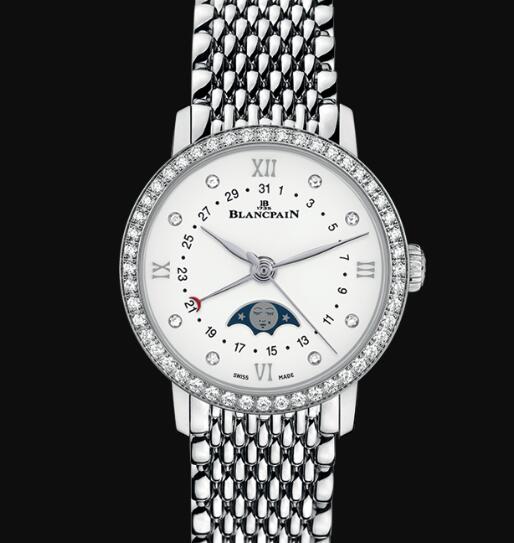 Review Blancpain Villeret Watch Review Quantième Phases de Lune Replica Watch 6106 4628 MMB